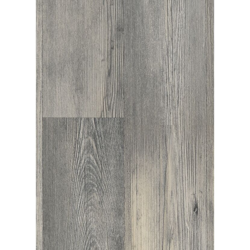 Graues Laminat in Holzoptik