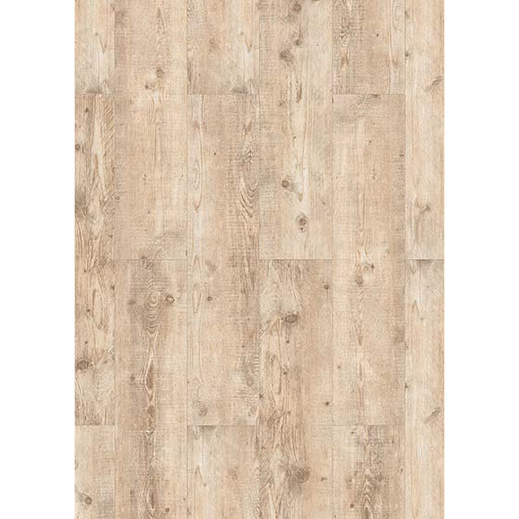 Laminatboden in cremefarbener Pinie
