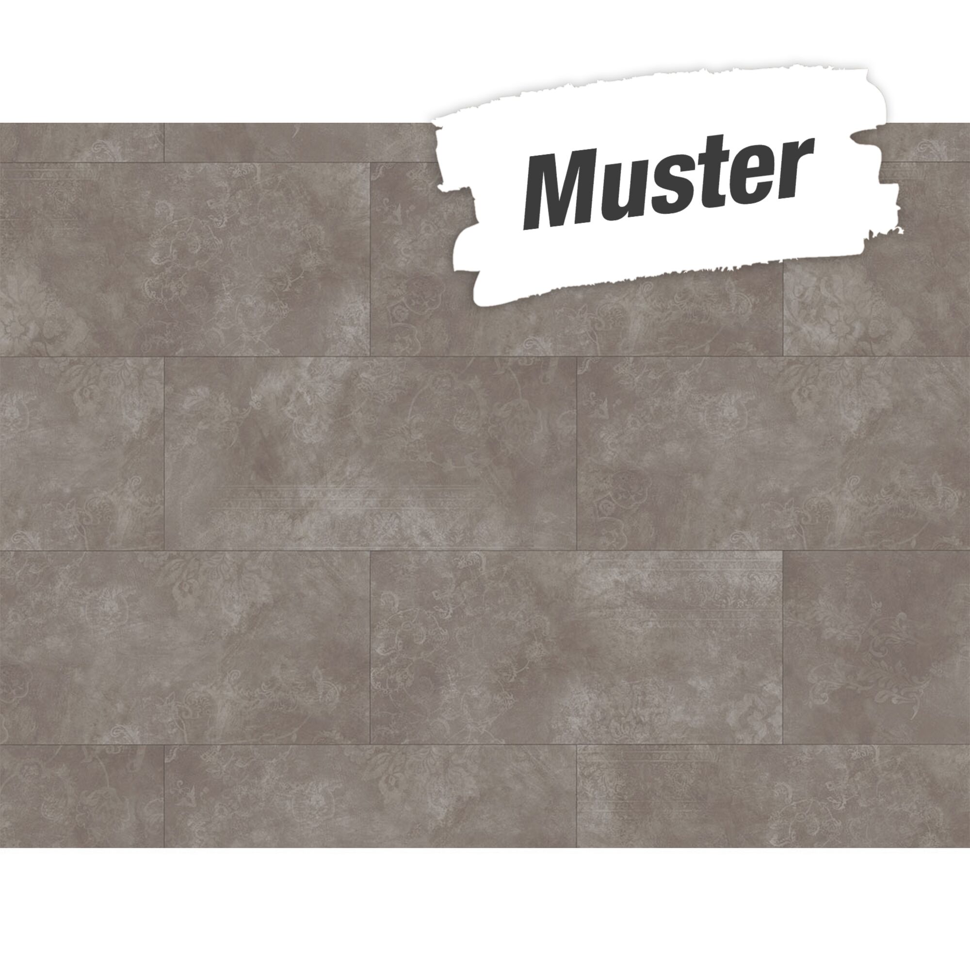 Modular One Beton Ornament dunkelgrau
