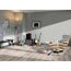 Wohnzimmer mit Designboden Eiche Felsengrau