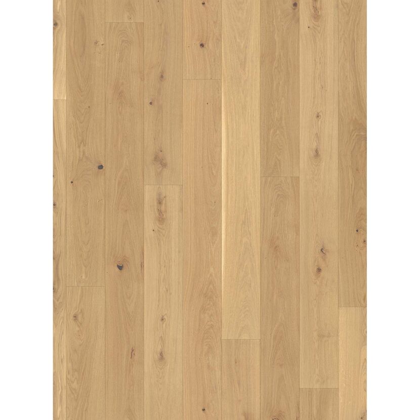 Nahaufnahme von Parkett Basic 11-5 Eiche weiss Naturöl