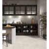 Küche mit Laminat Granit weiss NK32/8 mm WR