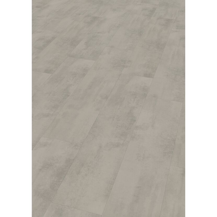 Grauer Designboden in Fliesenoptik