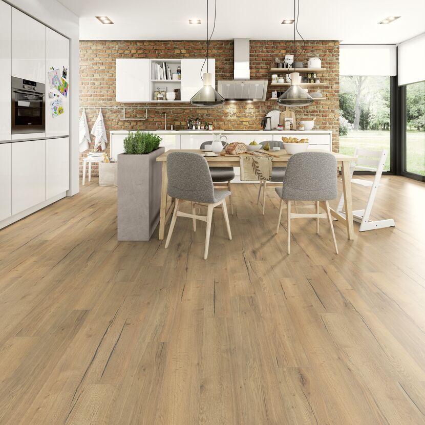 Laminat Classic 8 mm Aqua Plus Eiche natur