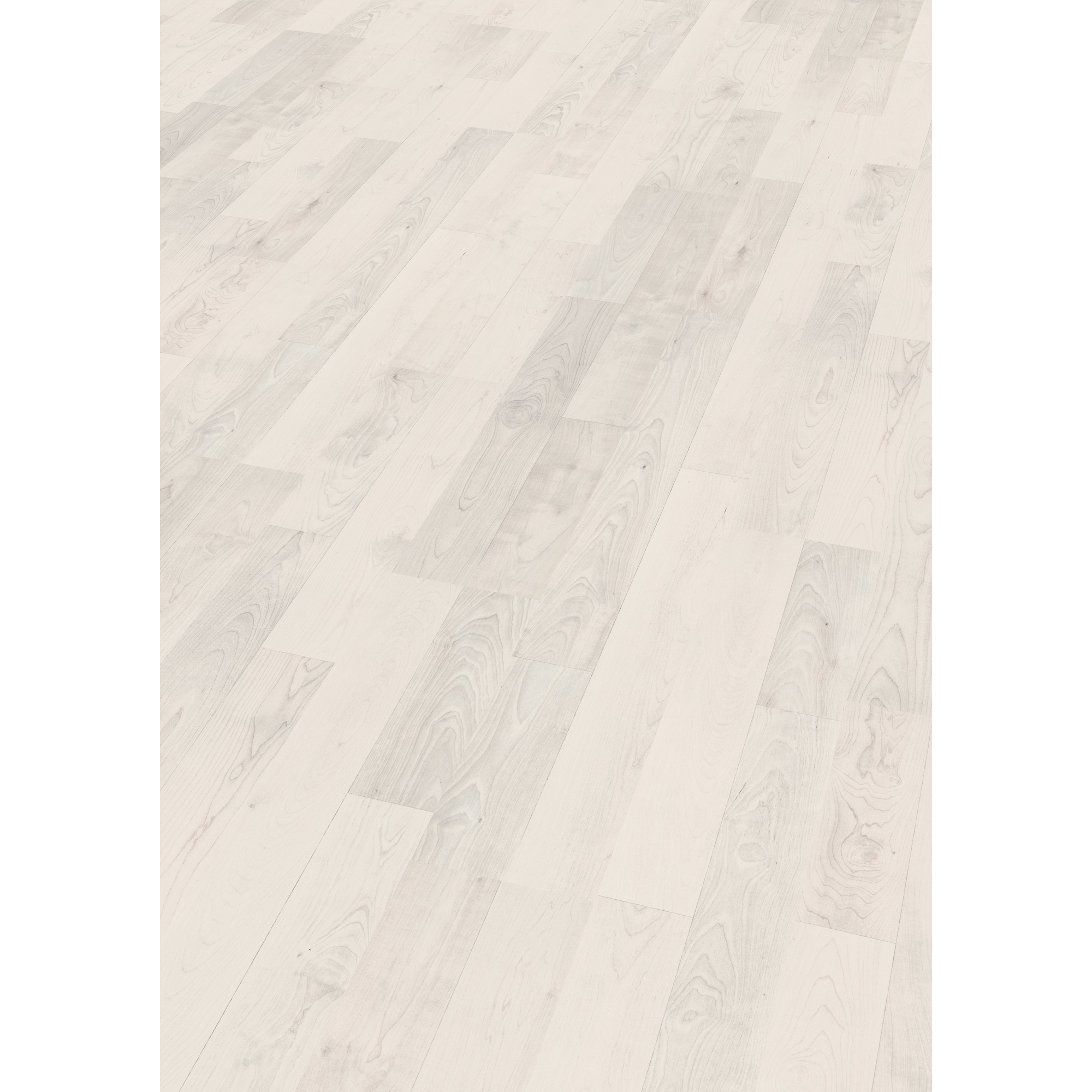 EGGER Laminat Ascona Wood weiss, 7mm, 2,494m², authentische Holzoptik, universell einsetzbar