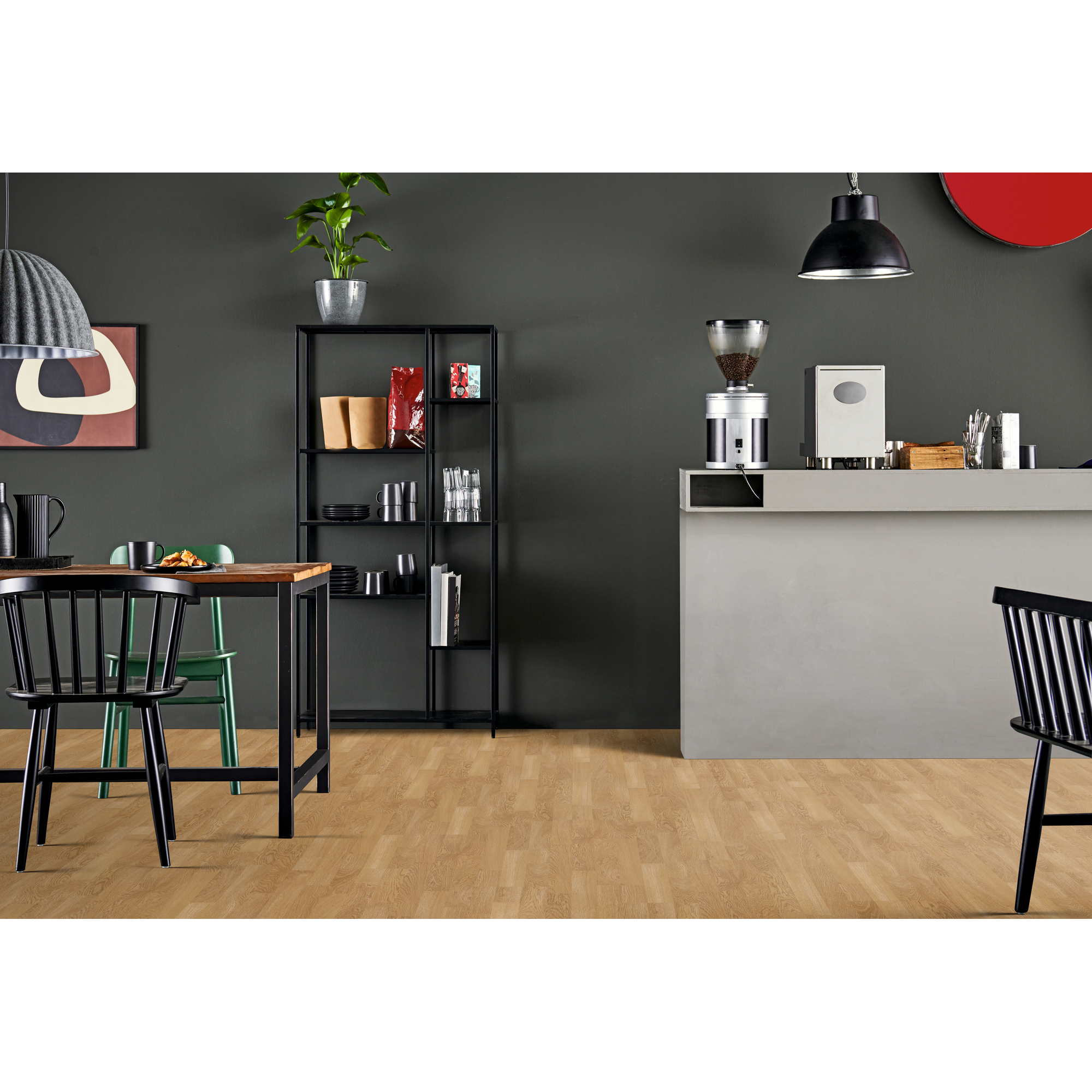 Laminat Eiche hellbraun 6 mm