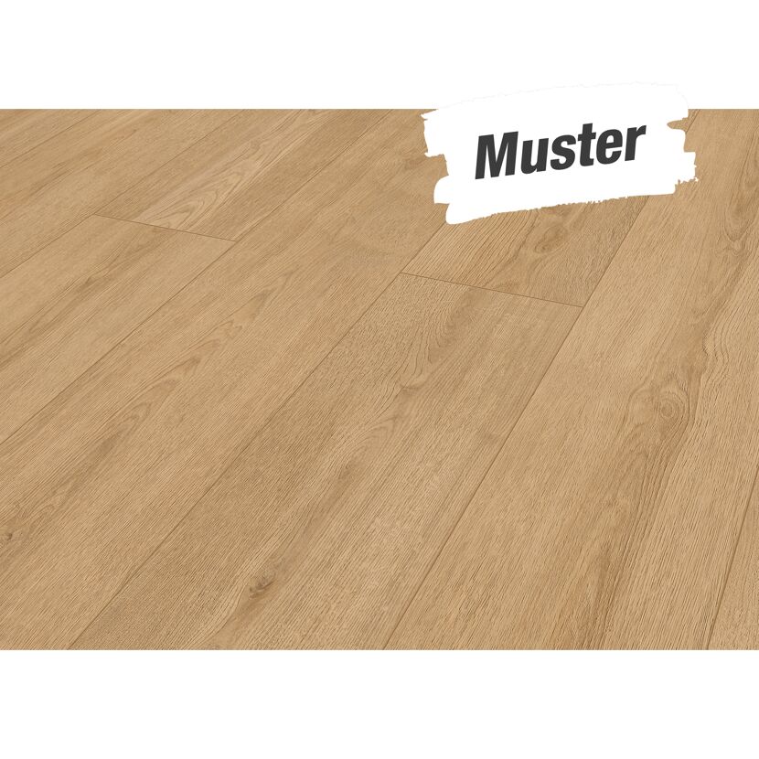 Helles Vinyl-Muster Eiche sand
