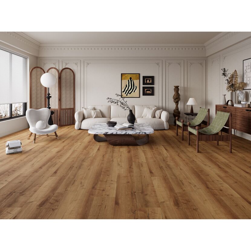 Vinylboden 'Sydney' Eiche natur braun 4 mm