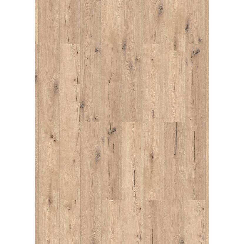 Vinylboden 'Green Vinyl' Eiche Rustic hellbraun 4 mm