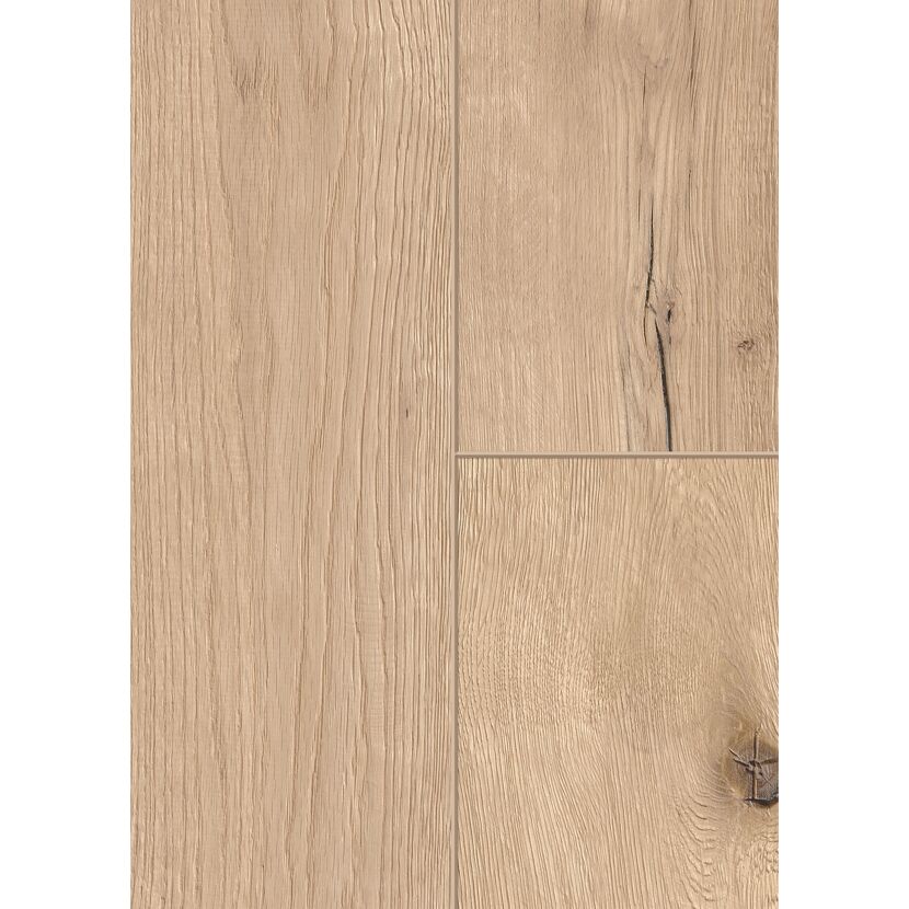 Vinylboden 'Green Vinyl' Eiche Rustic hellbraun 4 mm