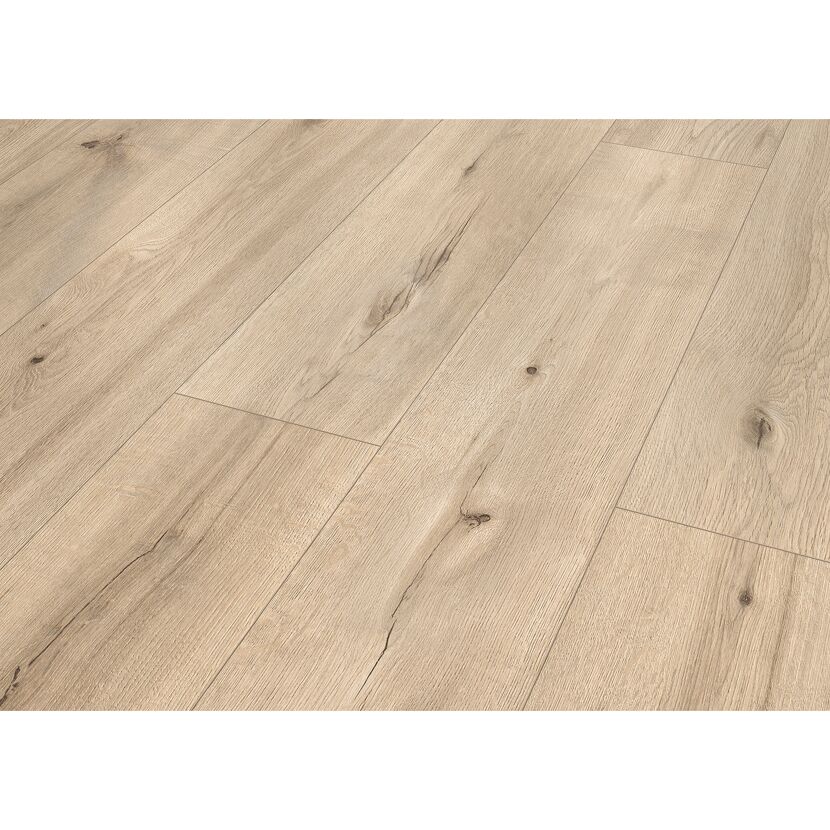 Vinylboden 'Green Vinyl' Natureiche hell naturfarben 4 mm