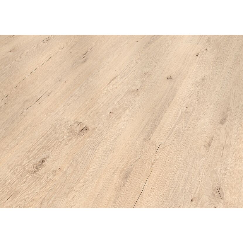 Heller Laminatboden, Holzoptik