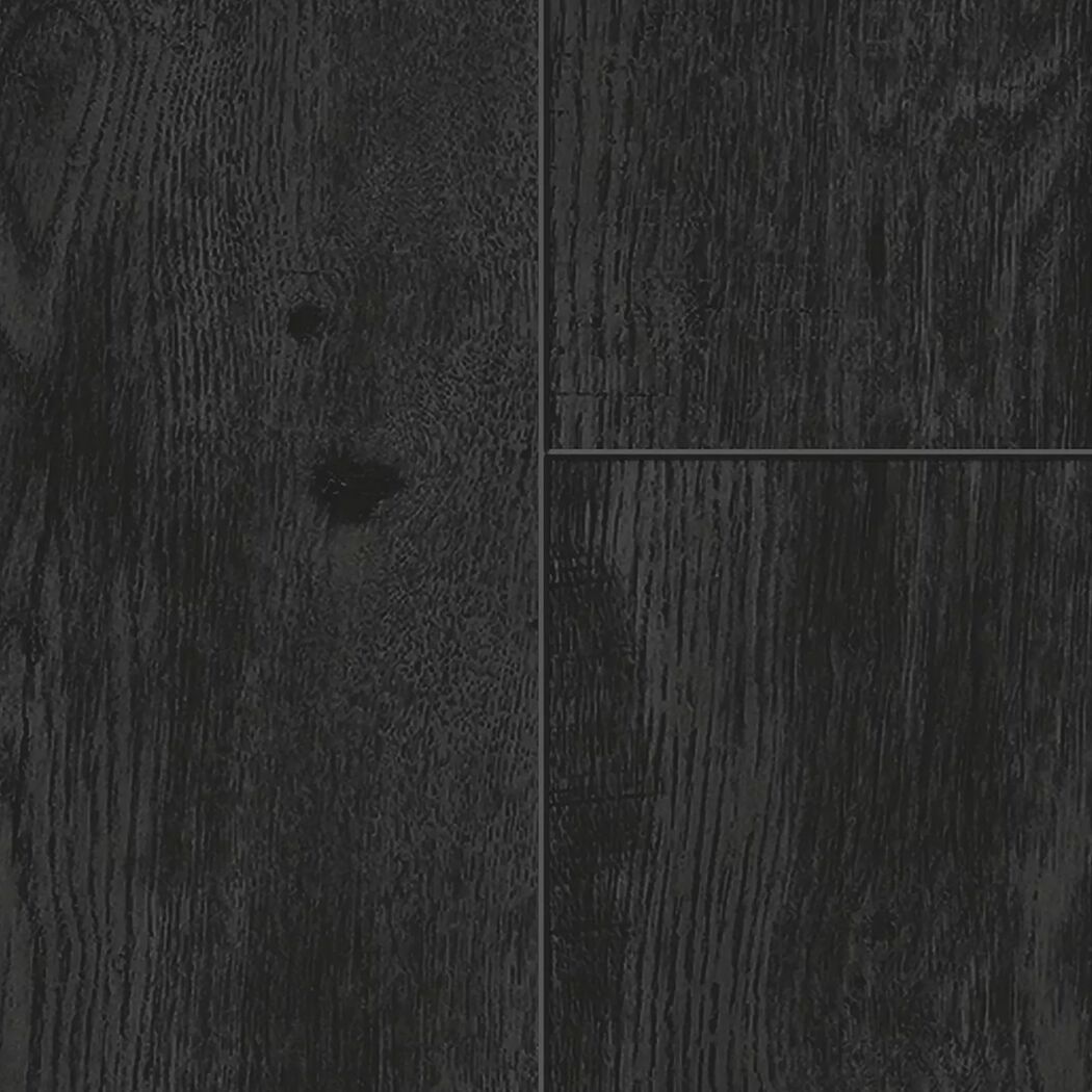 Schwarzes Laminat mit Holzmaserung