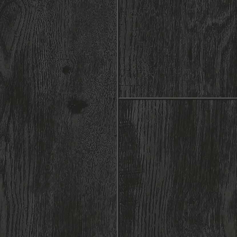 Schwarzes Laminat mit Holzmaserung