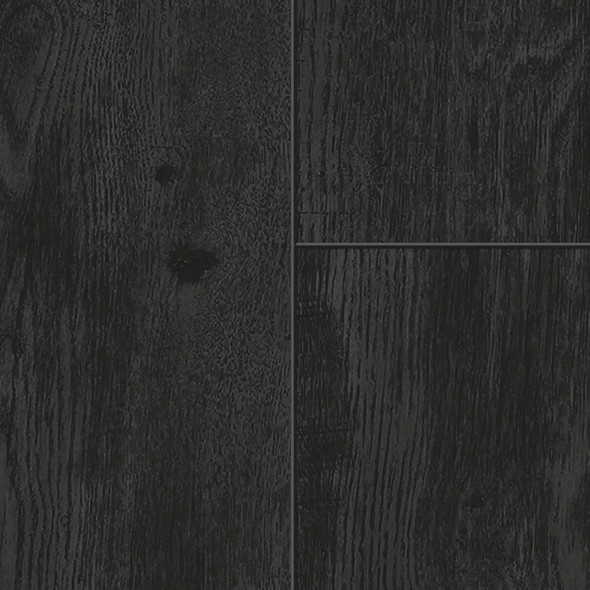 Schwarzes Laminat mit Holzmaserung