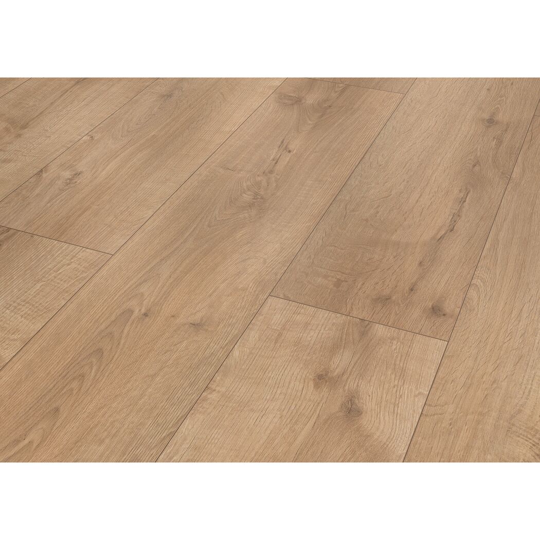 Hellbrauner Laminatboden aus Holz