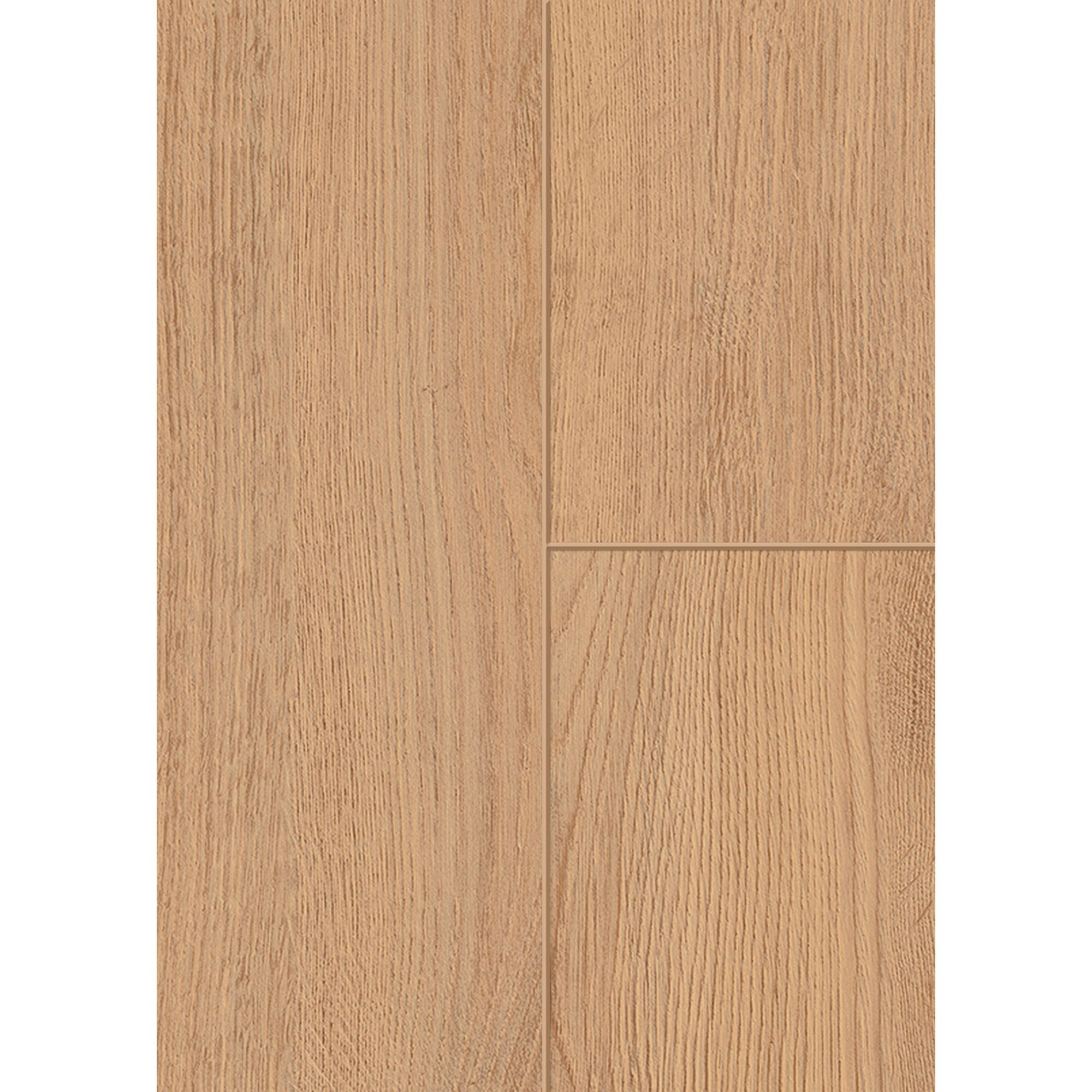 Heller Laminatboden mit Holzmaserung