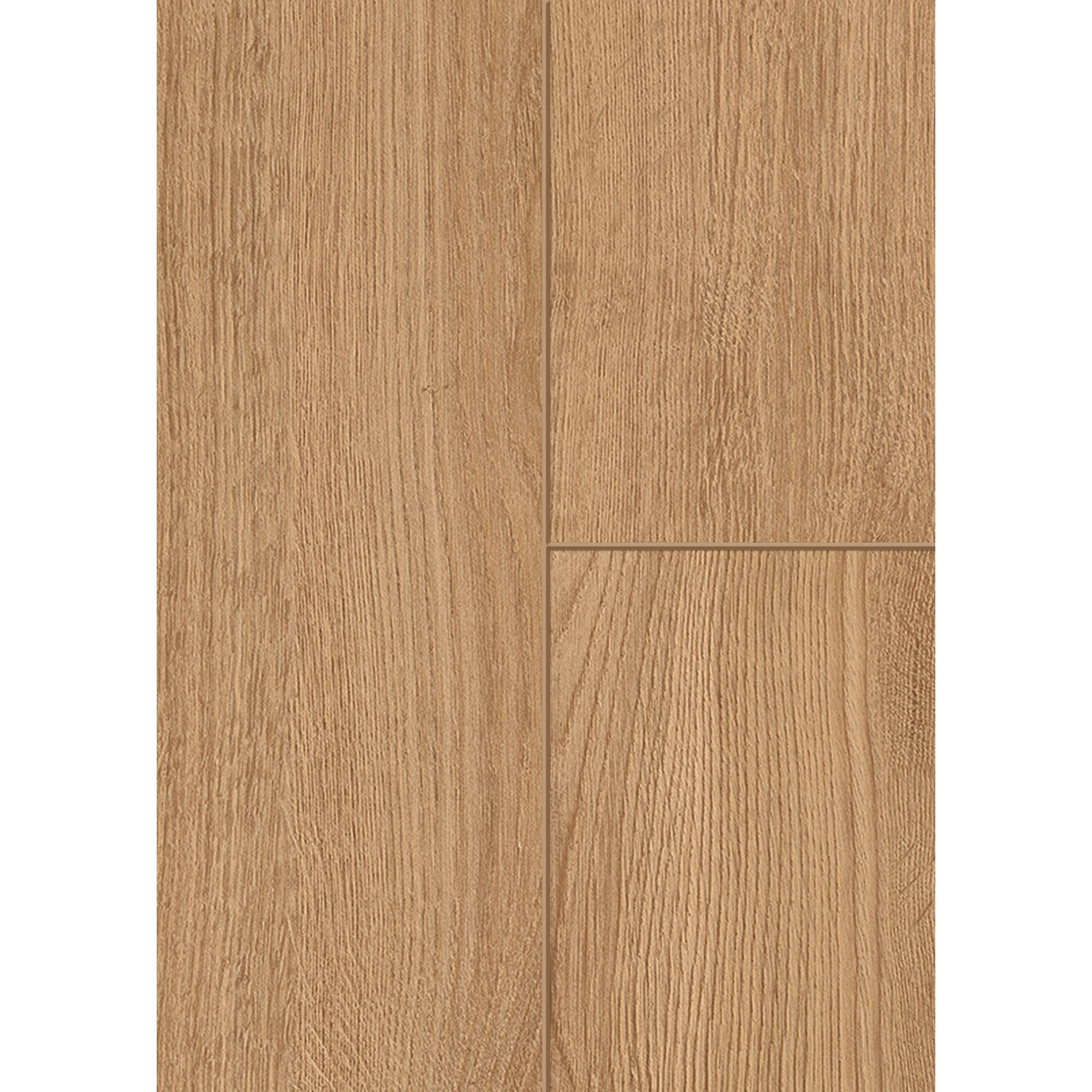 Heller Laminatboden mit Holzmaserung