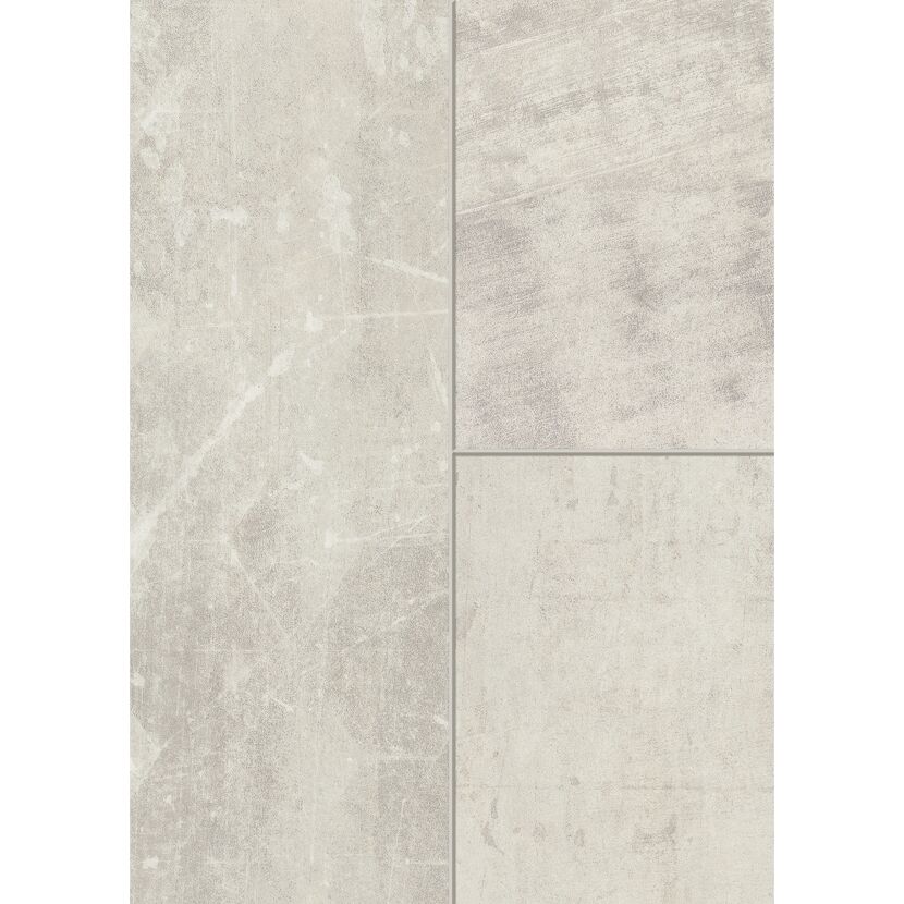 Helles Laminat mit Fliesenmuster