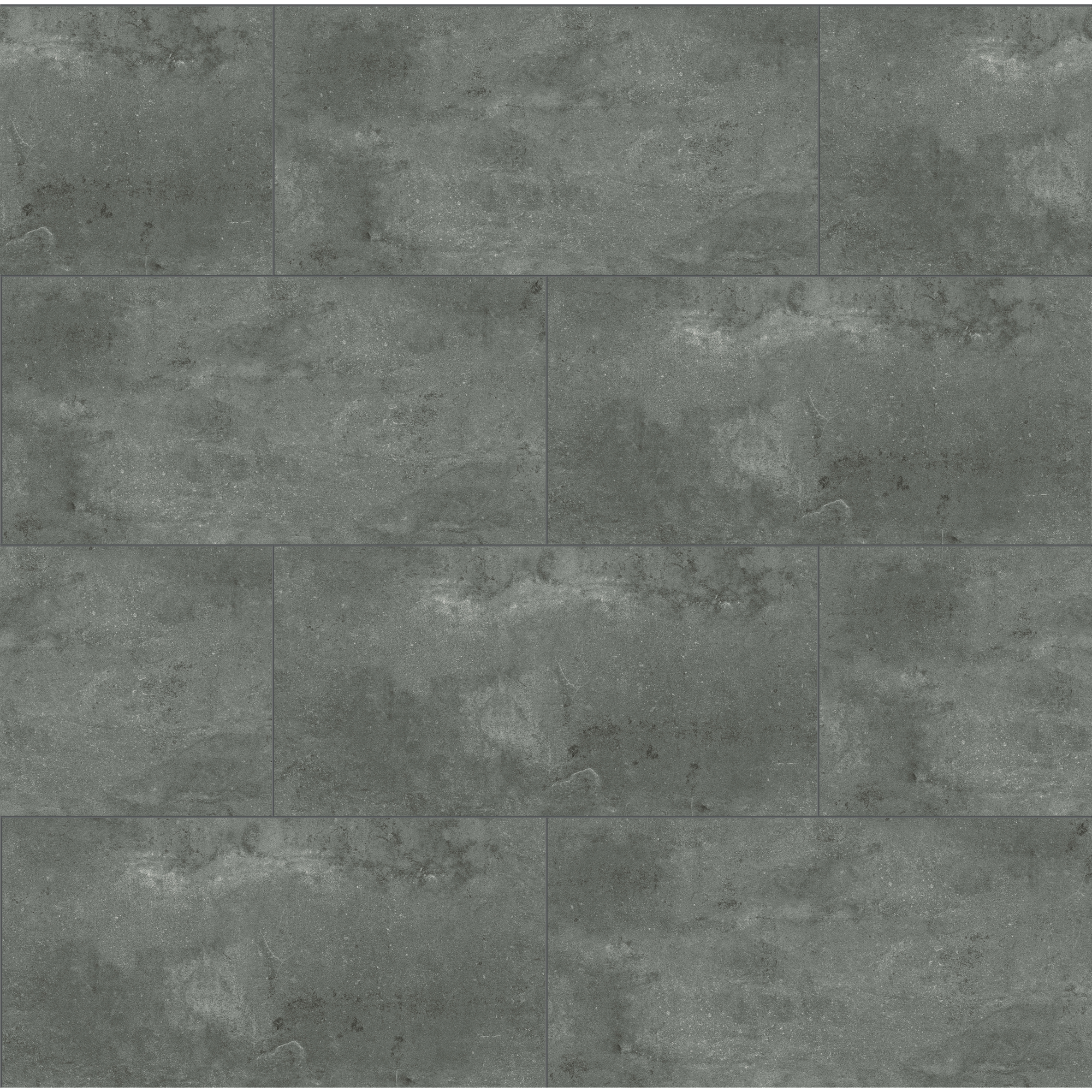 Vinylboden Fliese 'Grey Concrete' 6,5 mm