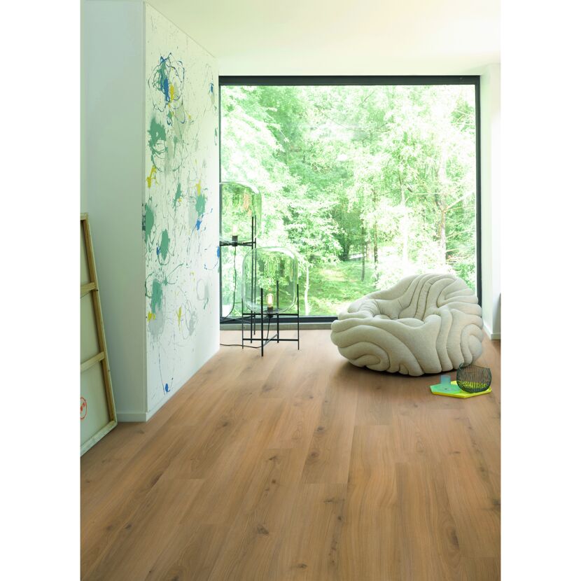 Laminat 'Basic' Eiche Country eichefarben 7 mm