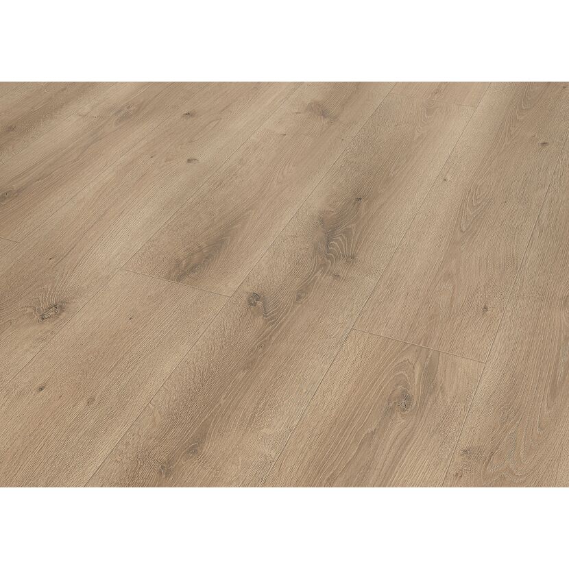 Laminat '832-4 WR' Eiche naturfarben wasserresistent 8 mm