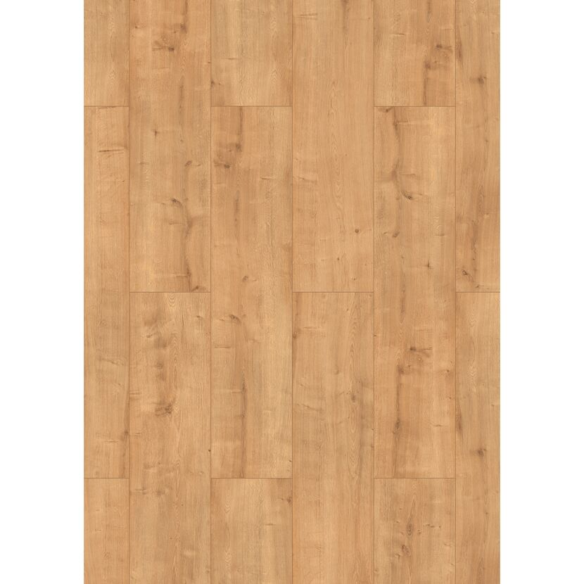 Laminat 'Mediterran XL WR' Burlington Eiche naturfarben wasserresistent 8 mm