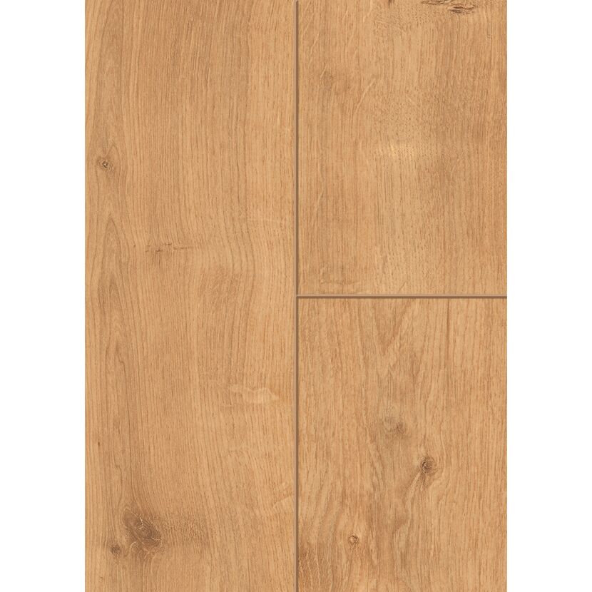 Laminat 'Mediterran XL WR' Burlington Eiche naturfarben wasserresistent 8 mm