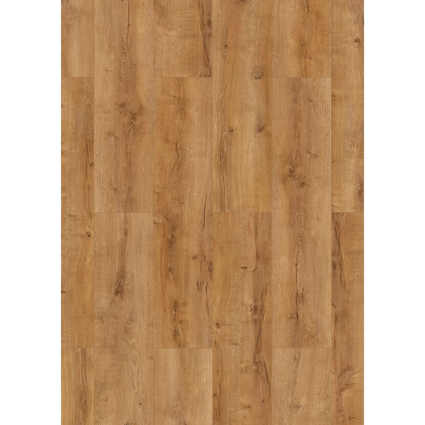 Heller Laminatboden in Holzoptik