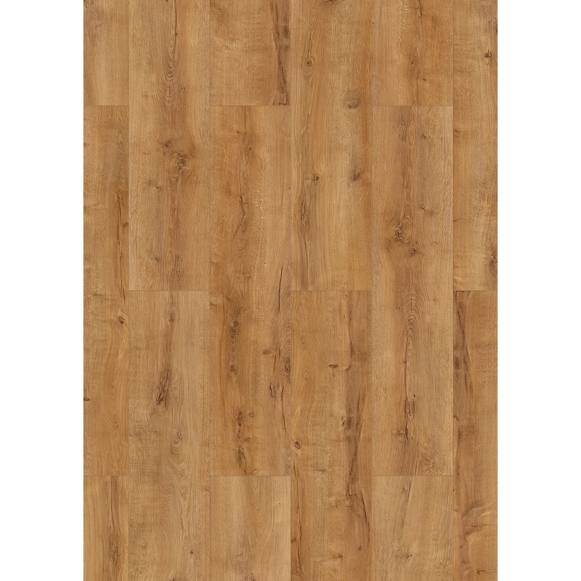 Heller Laminatboden in Holzoptik