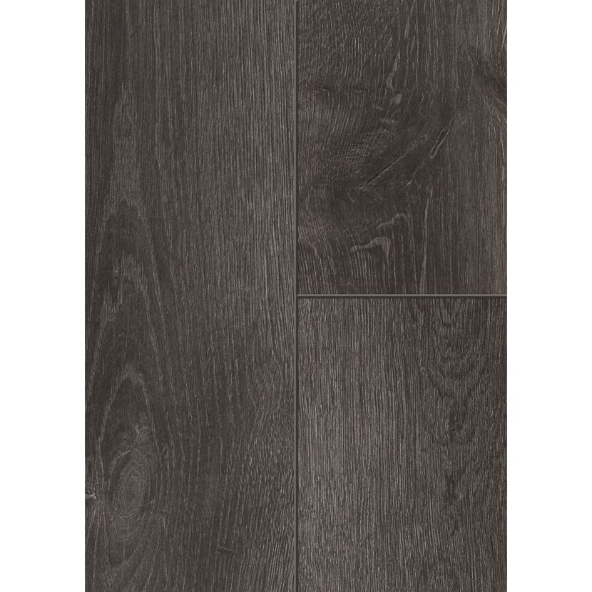 Laminat 'Savanne WR' Eiche naturfarben/anthrazit wasserresistent 8 mm