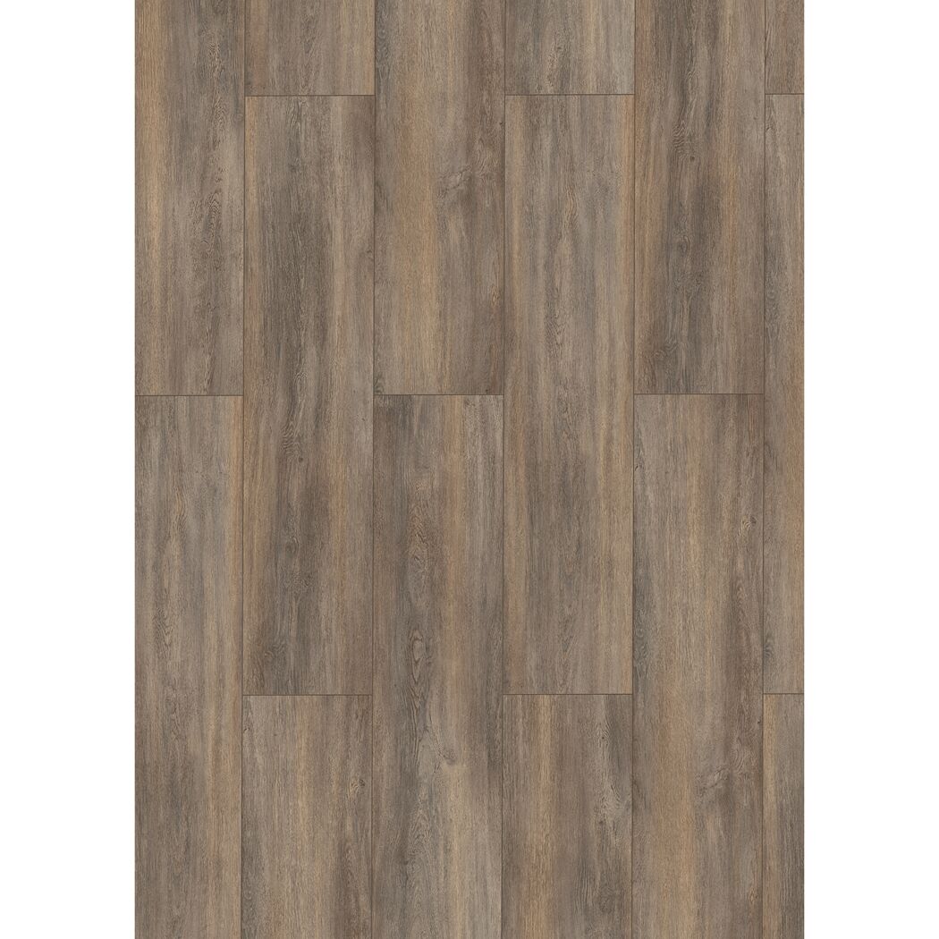 Brauner Laminatboden mit Holzmaserung