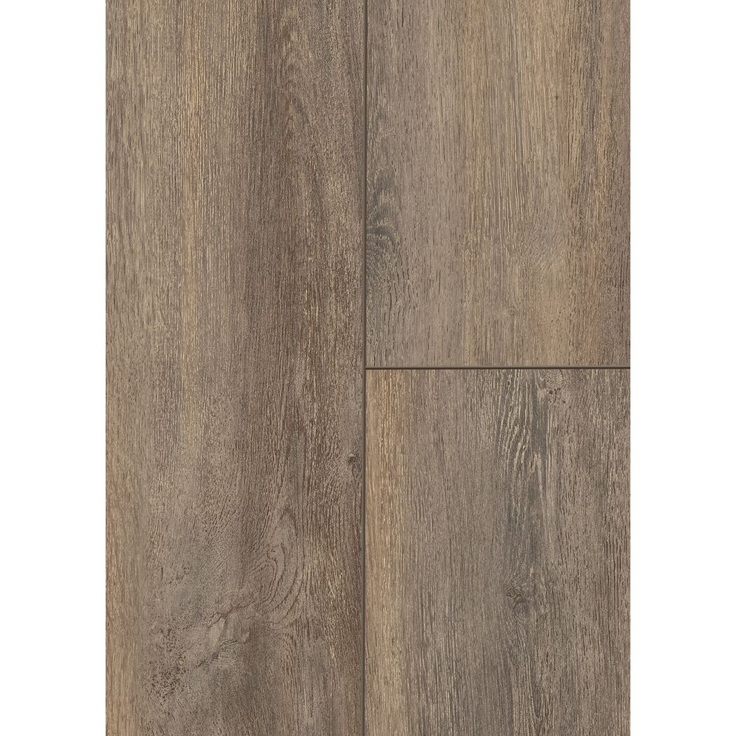 Braunes Laminat mit Holzmaserung