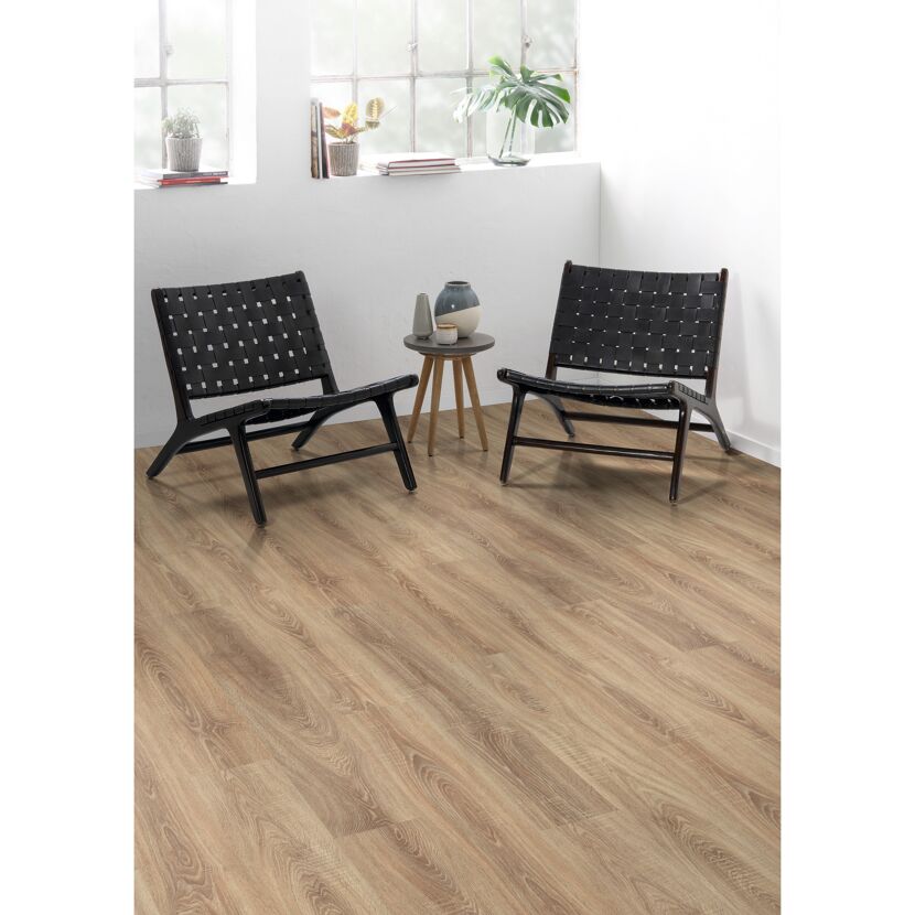 Laminat 'Palermo' Eiche braun 7 mm