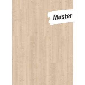 Handmuster zum Laminat 'Scandinavia' Birke Nordic naturfarben 7 mm