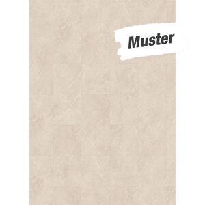 Handmuster zum Laminat 'Canyon' Dolomit beige 8 mm