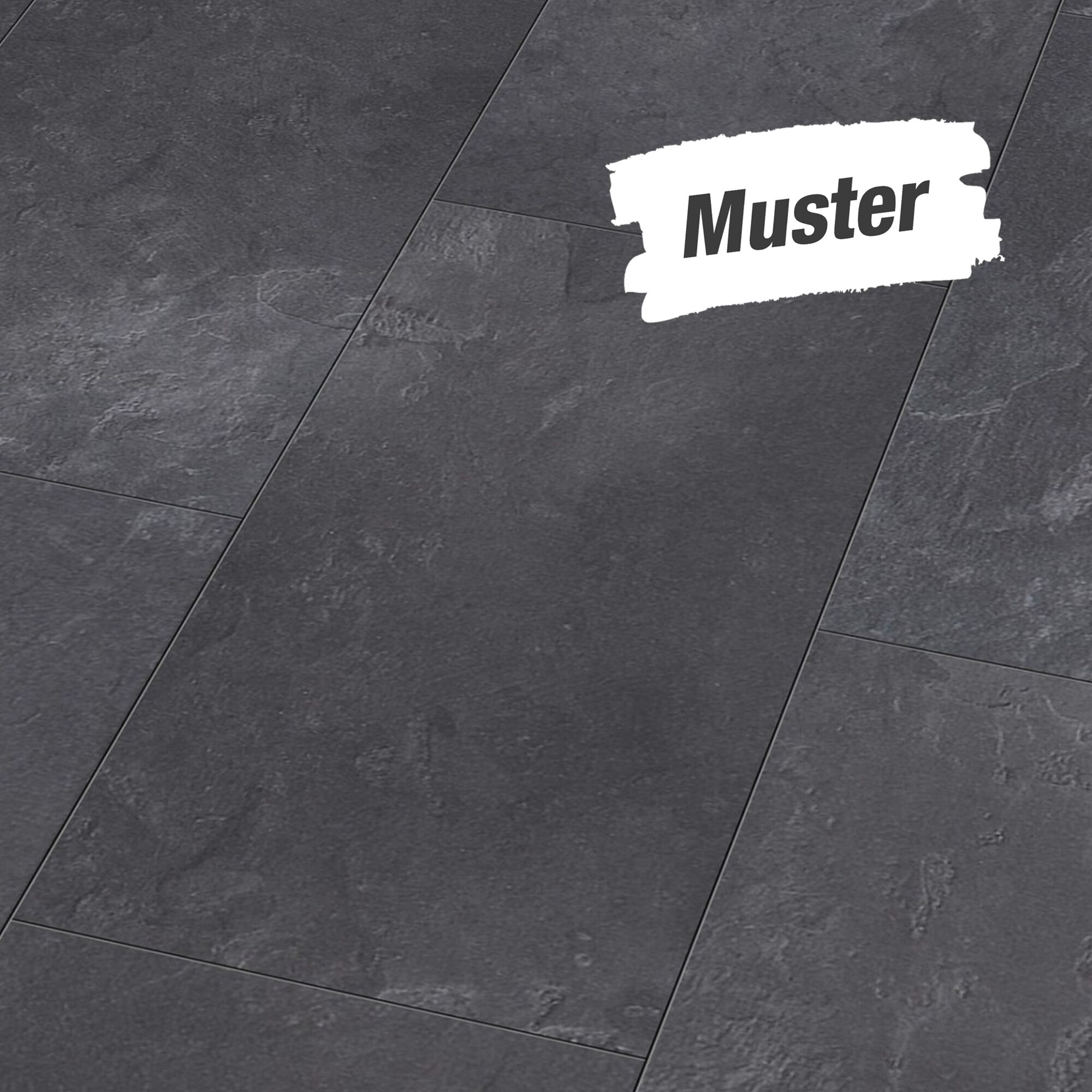 Dunkelgrauer Fliesenboden, Muster