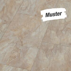 Handmuster zum Laminat 'Canyon' Buntschiefer buntschieferfarben wasserresistent 8 mm