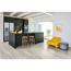 Designboden 'Modular ONE' Eiche Nordic hellgrau 8 mm