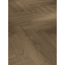 Laminat 'Trendtime 3' Eiche Mont Blanc Matte Holz dunkelbraun 8 mm