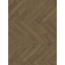 Laminat 'Trendtime 3' Eiche Mont Blanc Matte Holz dunkelbraun 8 mm