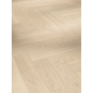 Laminat 'Trendtime 3' Eiche Studioline geschliffen matt hellbraun 8 mm