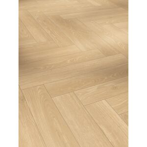 Laminat 'Trendtime 3' Eiche Studioline natur matt braun 8 mm