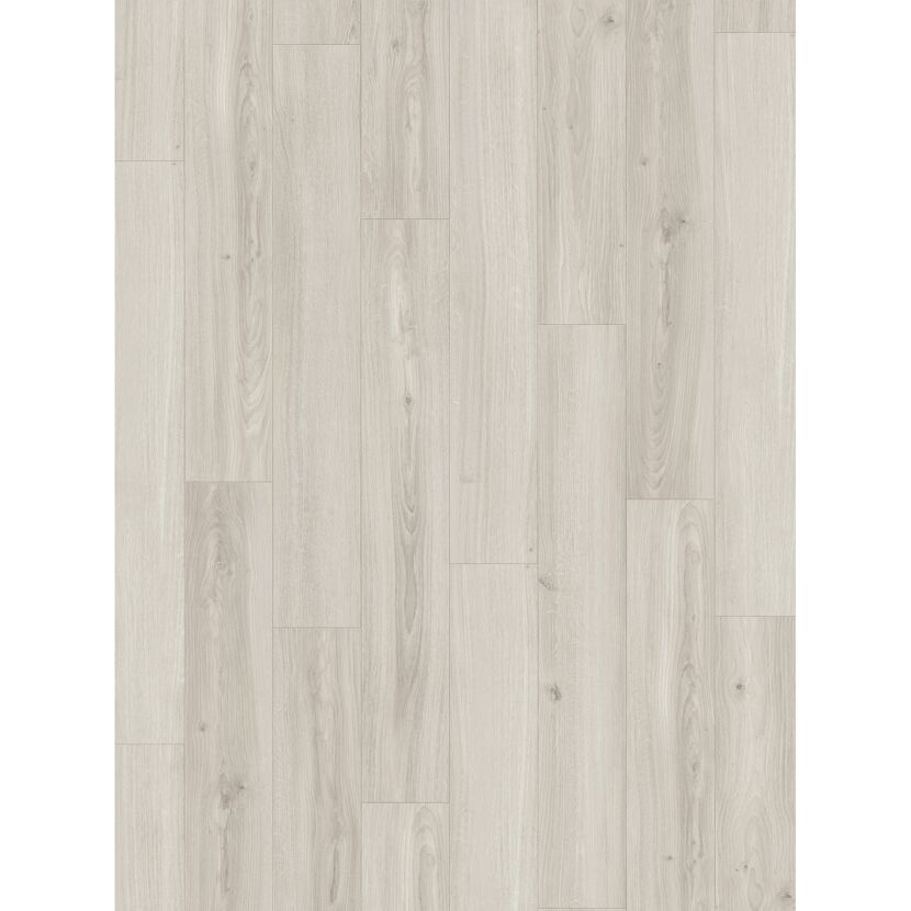 Heller Laminatboden mit Holzmaserung