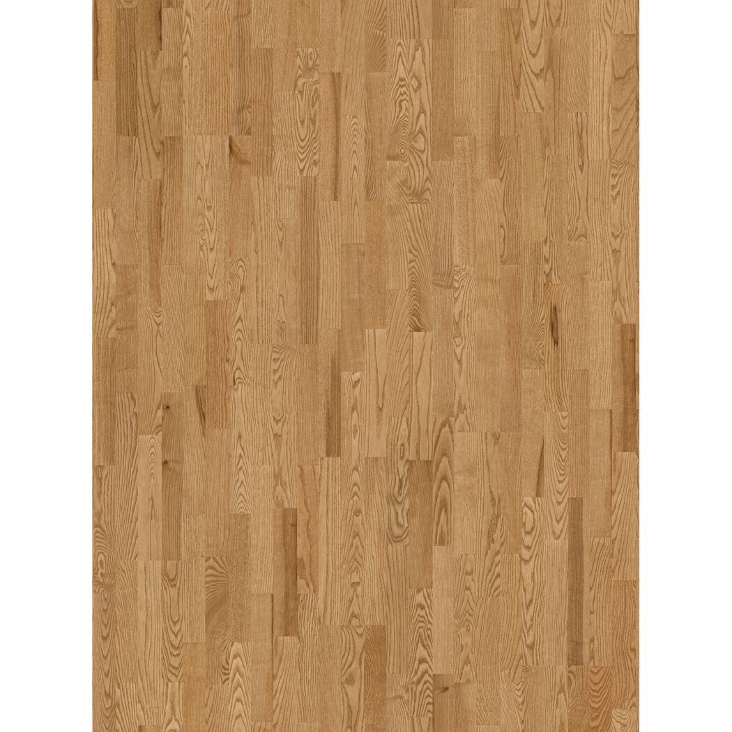 Heller Holzfußboden mit Maserung.