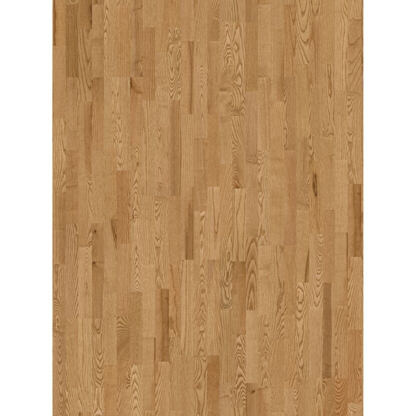 Heller Holzfußboden mit Maserung.
