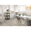 Vinylboden 'Basic 30' Eiche Holz grau 9,4 mm