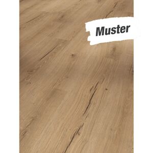 Handmuster zum Vinylboden 'Basic 30' Eiche Cambridge natur gebürstet hellbraun 9,4 mm