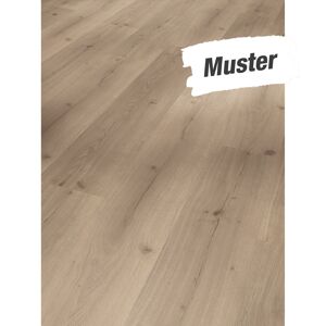 Handmuster zum Vinylboden 'Basic 30' Eiche Infinity grau 9,4 mm