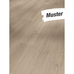 Handmuster zum Vinylboden 'Basic 30' Eiche Regent gebürstet grau 9,4 mm